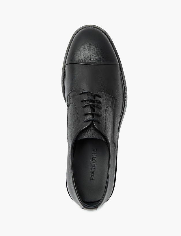 Черные мужские дерби MASCOTTE 128-324912-0102 | ракурс 4