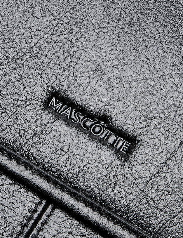 Черный мужской портфель MASCOTTE 622-6111-102 | ракурс 5