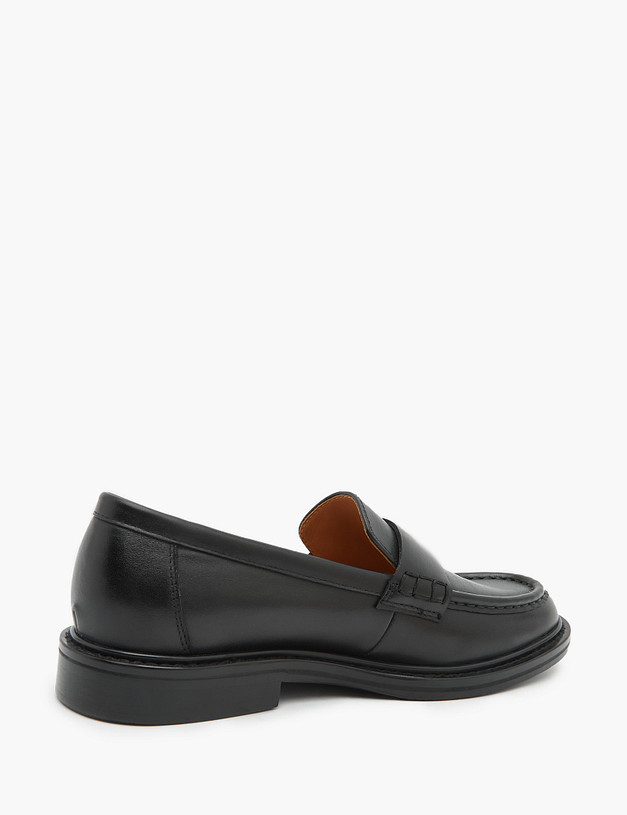 Черные женские лоферы из натуральной кожи MASCOTTE 22-1101112-3100M | ракурс 3 Черные женские лоферы из натуральной кожи MASCOTTE 22-1101112-3100M | ракурс 3