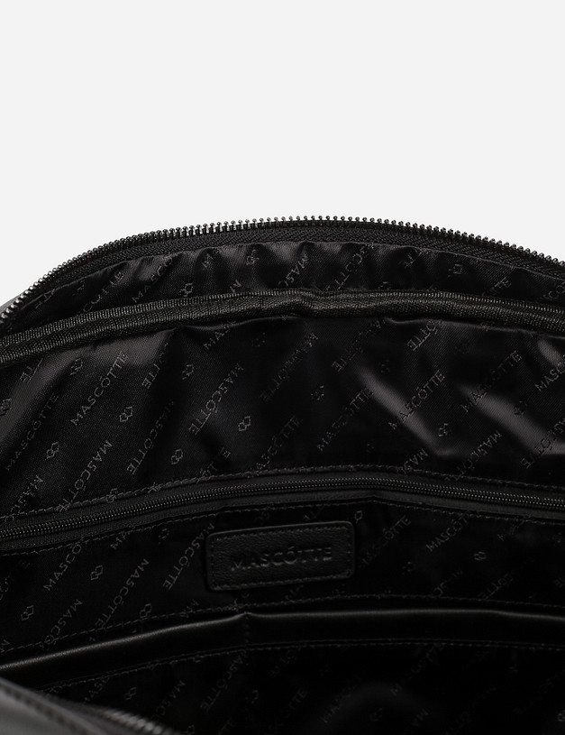 Черный мужской портфель MASCOTTE 602-1206-102 | ракурс 4
