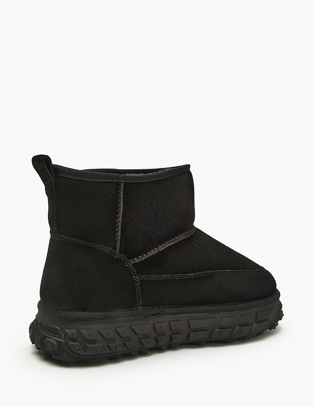 Черные женские угги MASCOTTE 234-521151-0202 | ракурс 3