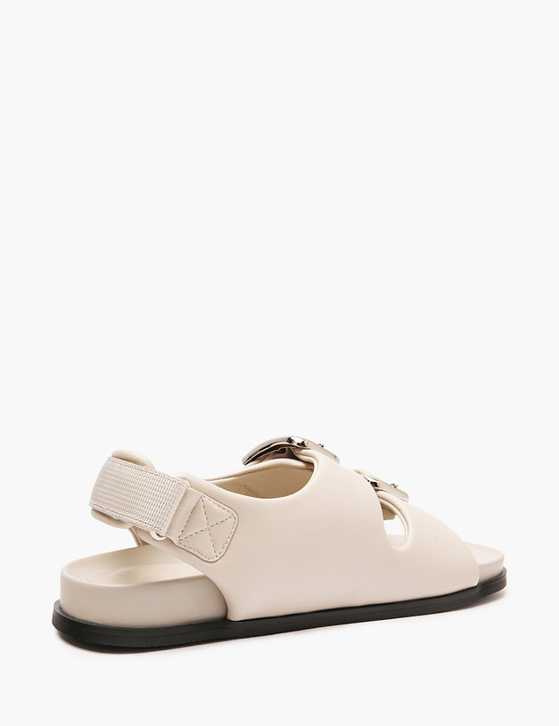 Молочные женские сандалии MASCOTTE 100-516612-7527M | ракурс 3