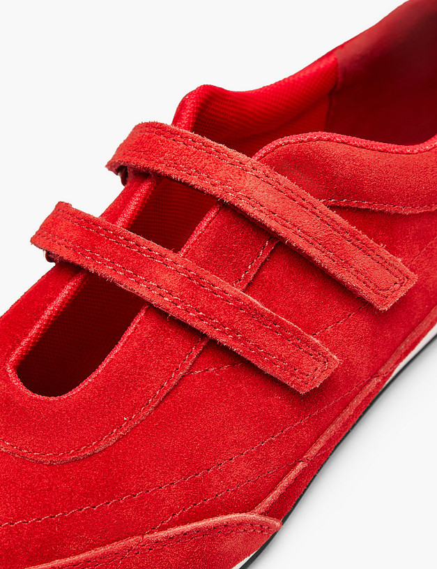 Красные женские полуботинки MASCOTTE 234-610421-0205 | ракурс 7