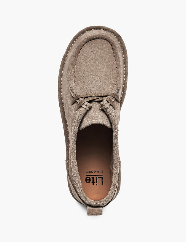 Бежевые женские полуботинки MASCOTTE 98-611111-0208 | ракурс 4