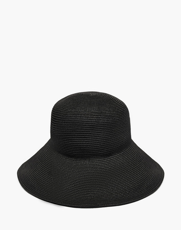 766-6142-2402 Шляпа женская целлюлоза-текстиль черн, Mascotte