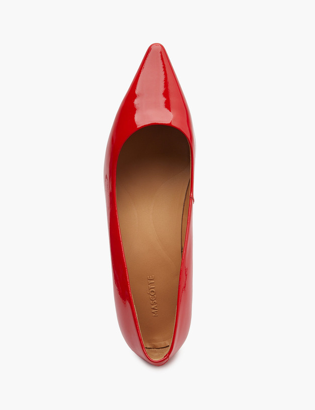Красные лакированные женские туфли MASCOTTE 94-5164611-0705 | ракурс 7