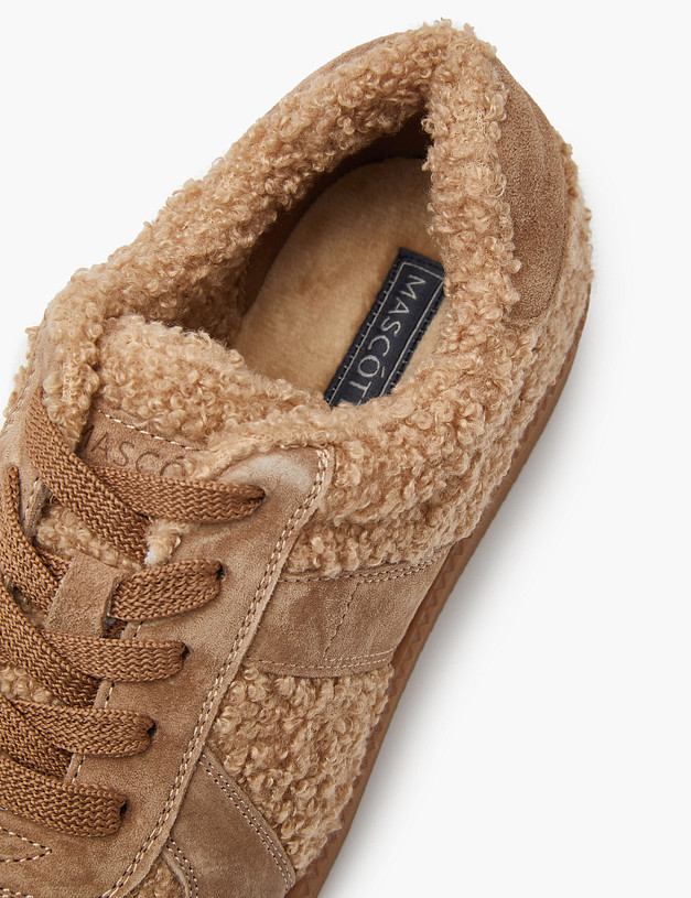Бежевые женские кеды MASCOTTE 234-324641-0608 | ракурс 7