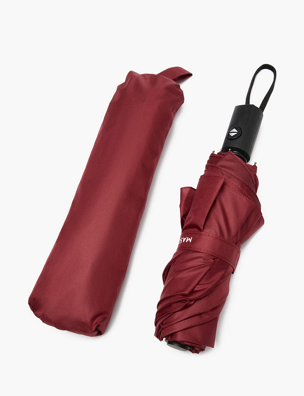 Бордовый женский зонт MASCOTTE 741-5101-205 | ракурс 5
