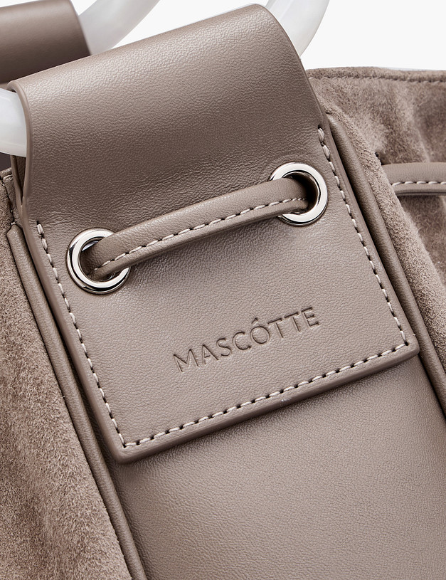 Серая женская сумка MASCOTTE 616-6102-210 | ракурс 4