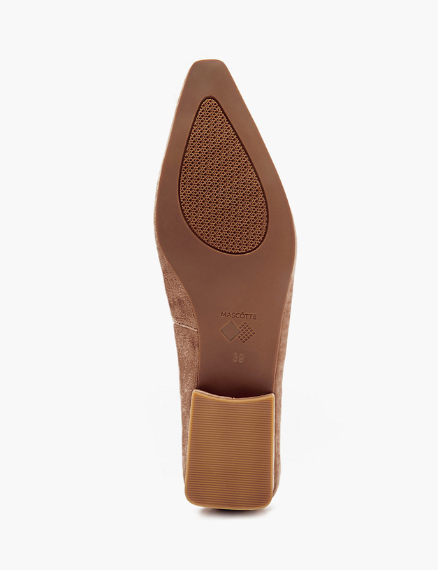 Бежевые женские туфли MASCOTTE 234-410811-0608 | ракурс 5 Бежевые женские туфли MASCOTTE 234-410811-0608 | ракурс 5