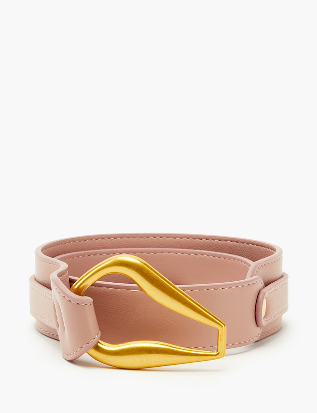 Розовый женский ремень MASCOTTE 703-2110-608 | ракурс 2