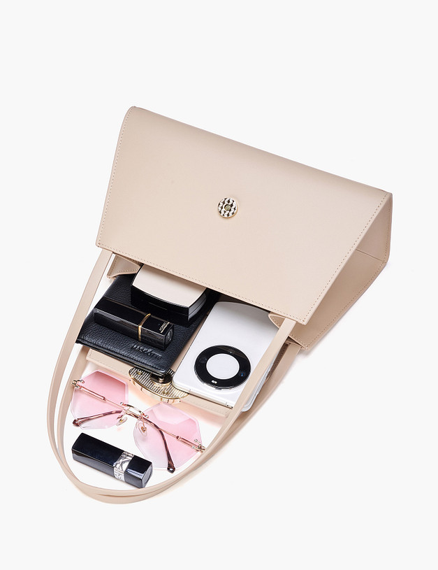 Бежевая женская сумка MASCOTTE 616-5101-608 | ракурс 7