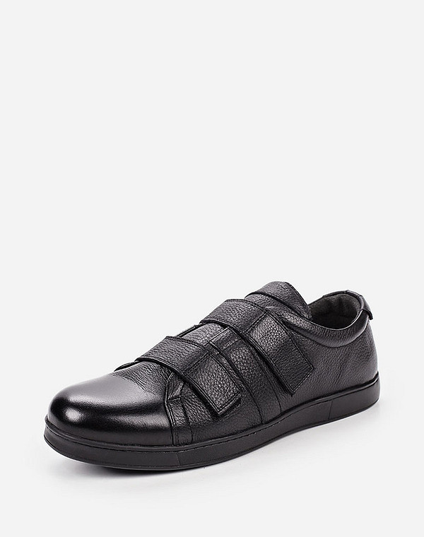 22-8290721-3130M Полуботинки мужские нат.кожа/ворсин-нат.кожа черн, Mascotte