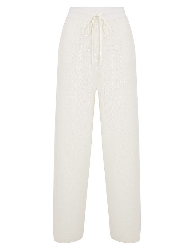 Молочные женские брюки MASCOTTE 870-4107-2401 | ракурс 7