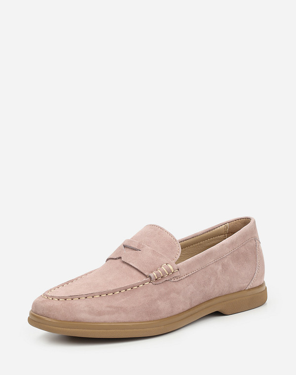 22-1104211-3602M Туфли женские велюр/нат.кожа розов., Mascotte