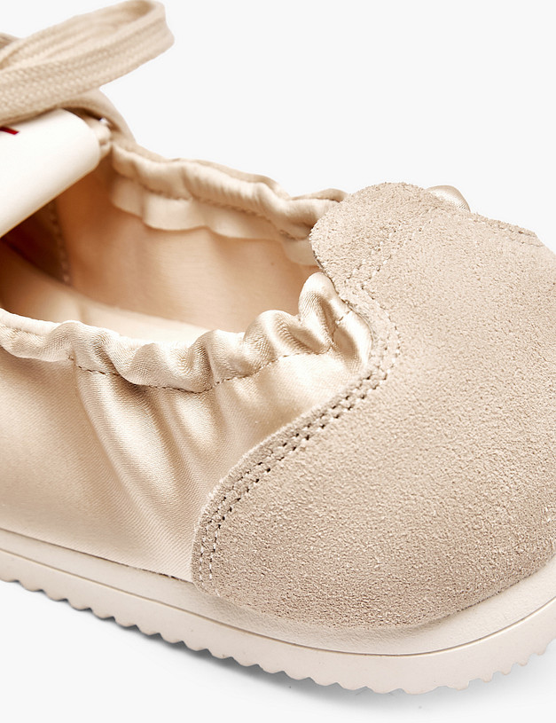 Бежевые женские полуботинки MASCOTTE 156-610161-0208 | ракурс 6