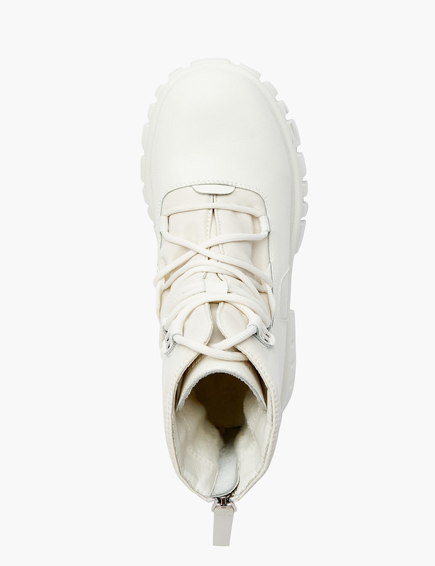 Молочные женские ботинки MASCOTTE 234-224921-0601 | ракурс 4