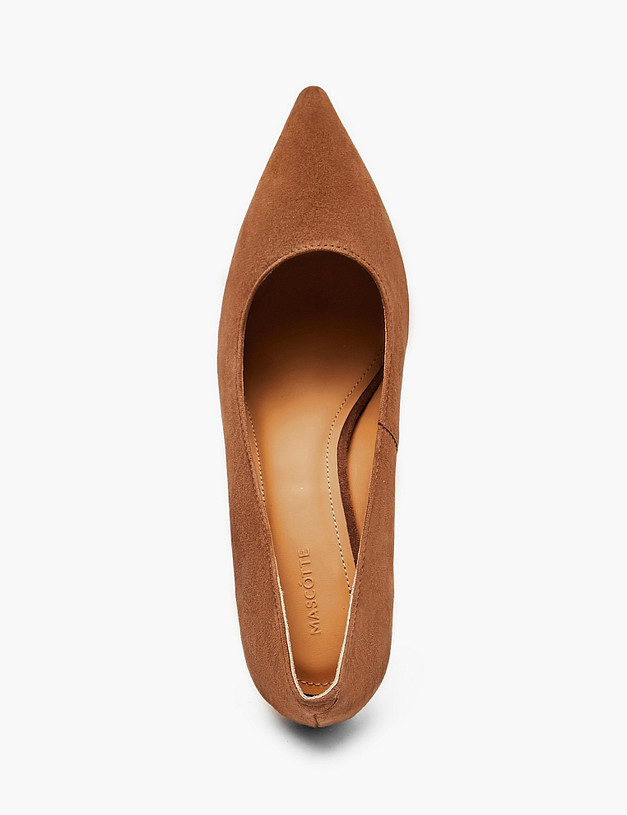 Коричневые женские туфли MASCOTTE 233-611111-0609 | ракурс 4