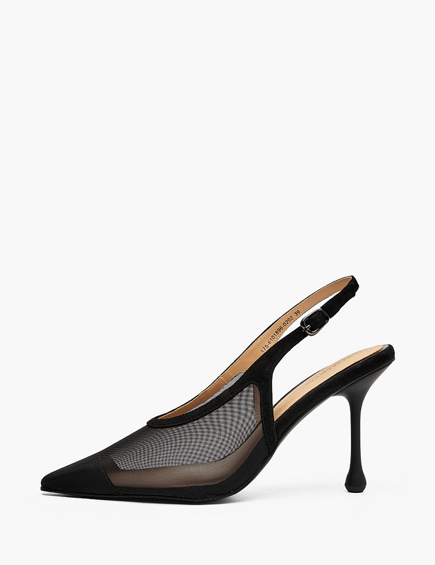 Черные женские туфли MASCOTTE 175-6101896-0202 | ракурс 1