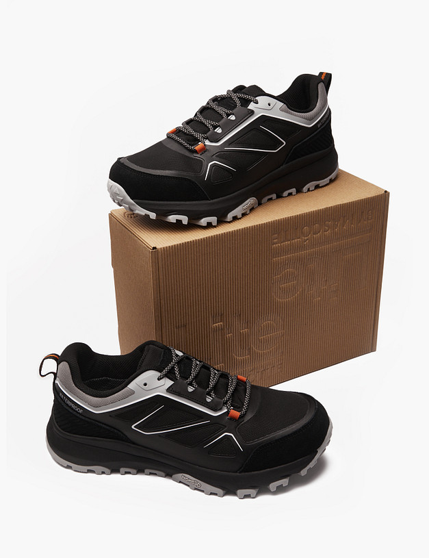 Черные мужские кроссовки MASCOTTE 18-422321-0202 | ракурс 8