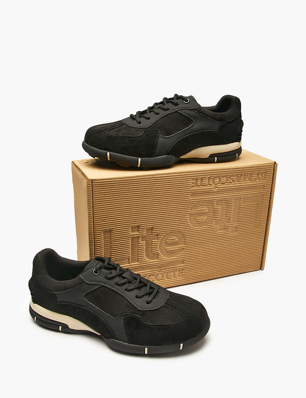 Черные женские кроссовки MASCOTTE 234-521221-0202 | ракурс 6