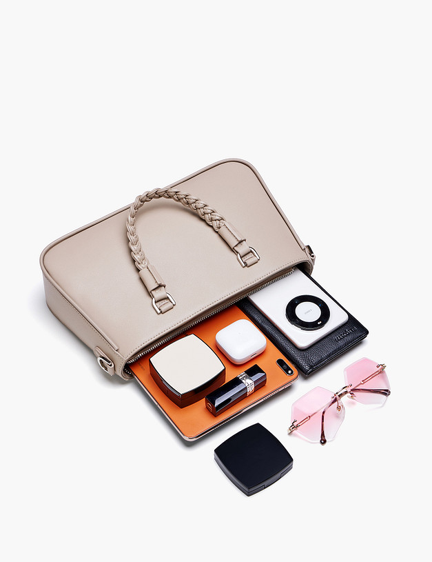 Бежевая женская сумка MASCOTTE 660-5125-608 | ракурс 6