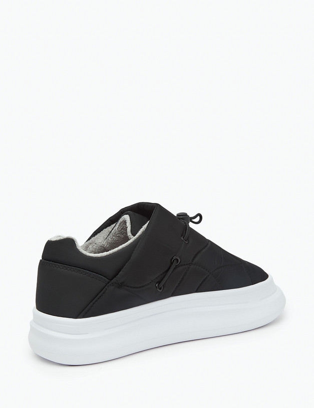 Черные женские короткие дутики MASCOTTE 151-3205623-0202 | ракурс 3