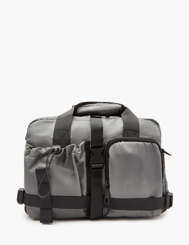 Серая женская спортивная сумка MASCOTTE 679-3205-210 | ракурс 2