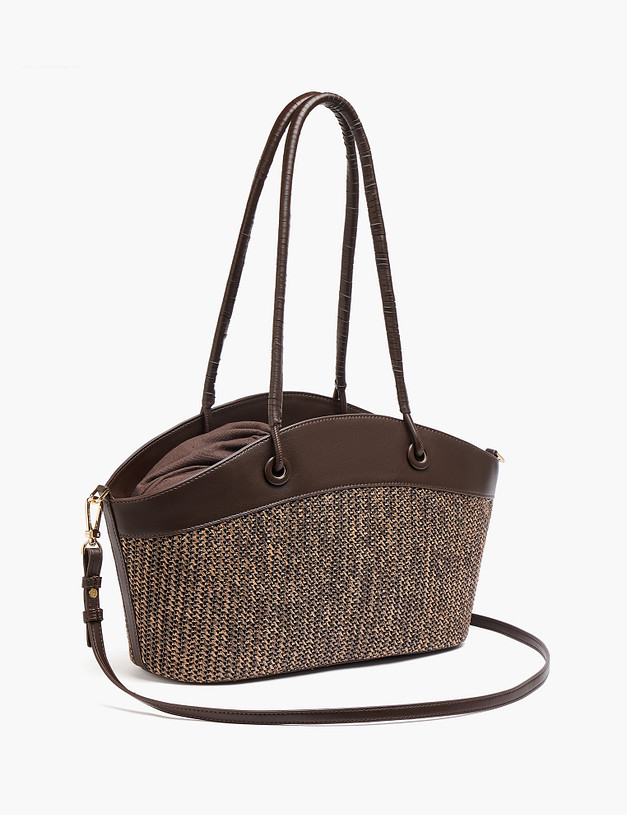 Коричневая женская сумка MASCOTTE 646-6120-209 | ракурс 2