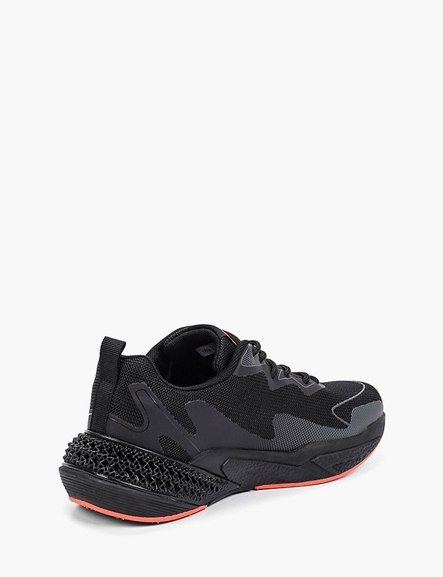 Черные женские кроссовки из текстиля MASCOTTE 189-312121-0202 | ракурс 4 Черные женские кроссовки из текстиля MASCOTTE 189-312121-0202 | ракурс 4