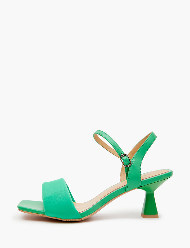 Зеленые женские босоножки MASCOTTE 172-4122612-0204 | ракурс 2