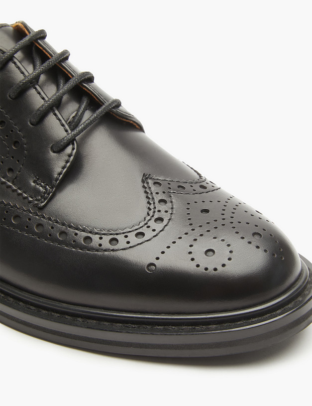 Черные классические женские броги MASCOTTE 22-1101111-0102 | ракурс 6