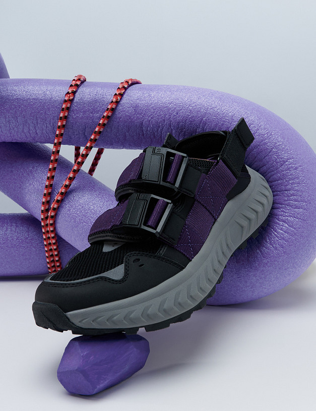 Фиолетовые женские кроссовки MASCOTTE 181-411521-0207 | ракурс 1