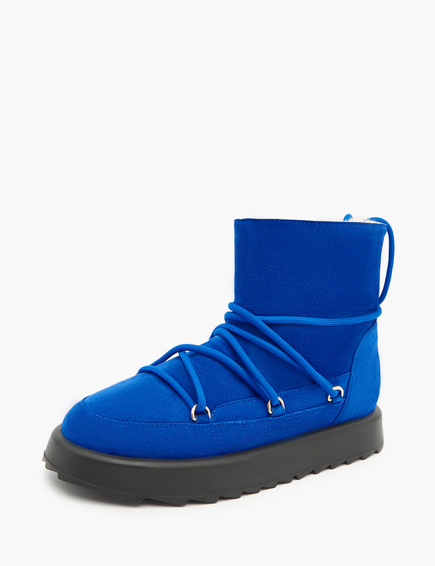 Синие женские угги MASCOTTE 47-3203433-4629M | ракурс 3
