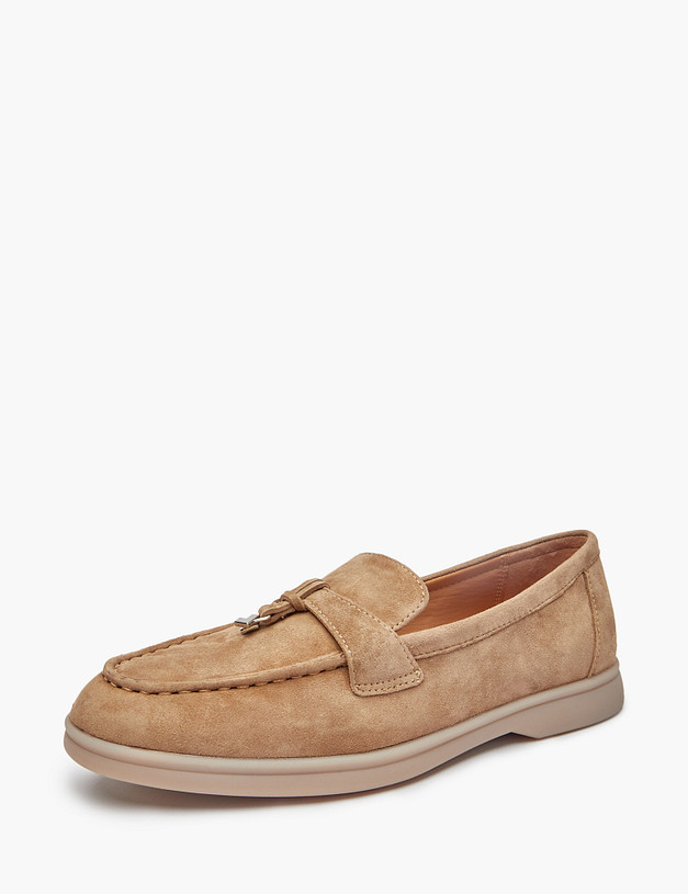 Темно-бежевые женские лоферы MASCOTTE 22-5160511-4643M | ракурс 2