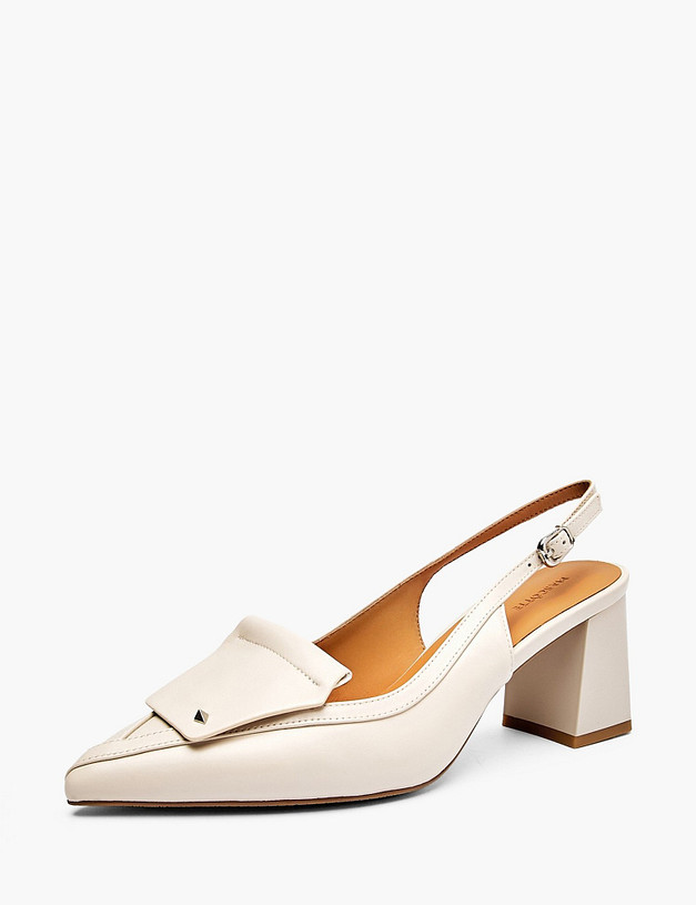 Молочные женские туфли MASCOTTE 126-6102316-6536M | ракурс 2