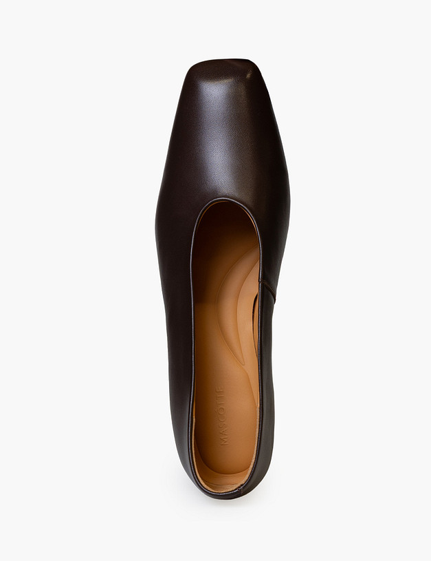 Коричневые женские туфли MASCOTTE 234-614711-6571M | ракурс 4