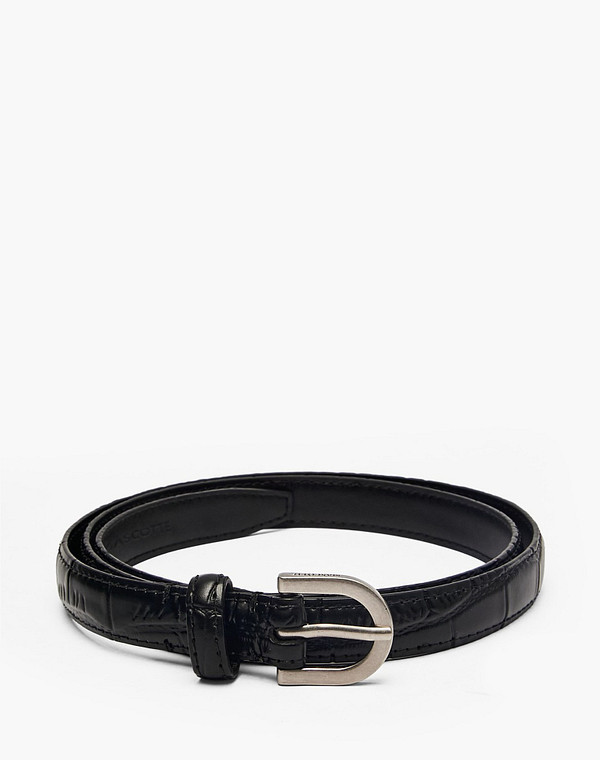 701-5201-602 Ремень жен. кож.спилок/кож.спилок черн, Mascotte