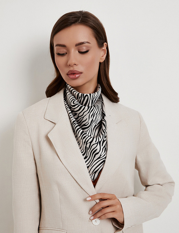 Коричневый женский платок MASCOTTE 766-6104-2409 | ракурс 1