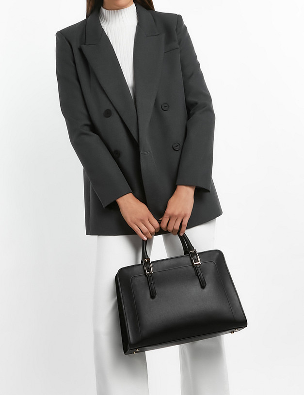 Черная женская сумка MASCOTTE 660-2212-602 | ракурс 1