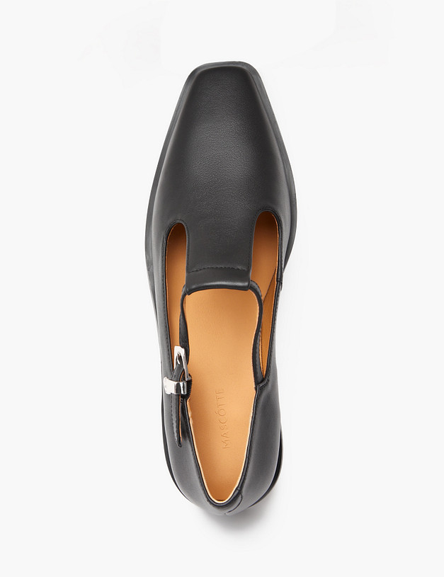 Черные женские туфли Мэри Джейн MASCOTTE 126-421111-3100M | ракурс 6 Черные женские туфли Мэри Джейн MASCOTTE 126-421111-3100M | ракурс 6