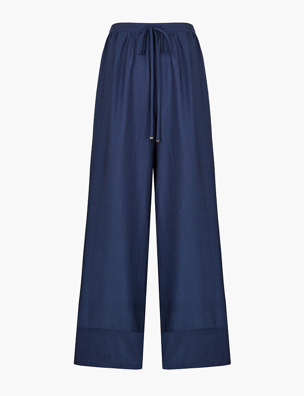 Синие женские брюки MASCOTTE 973-6109-2403 | ракурс 6