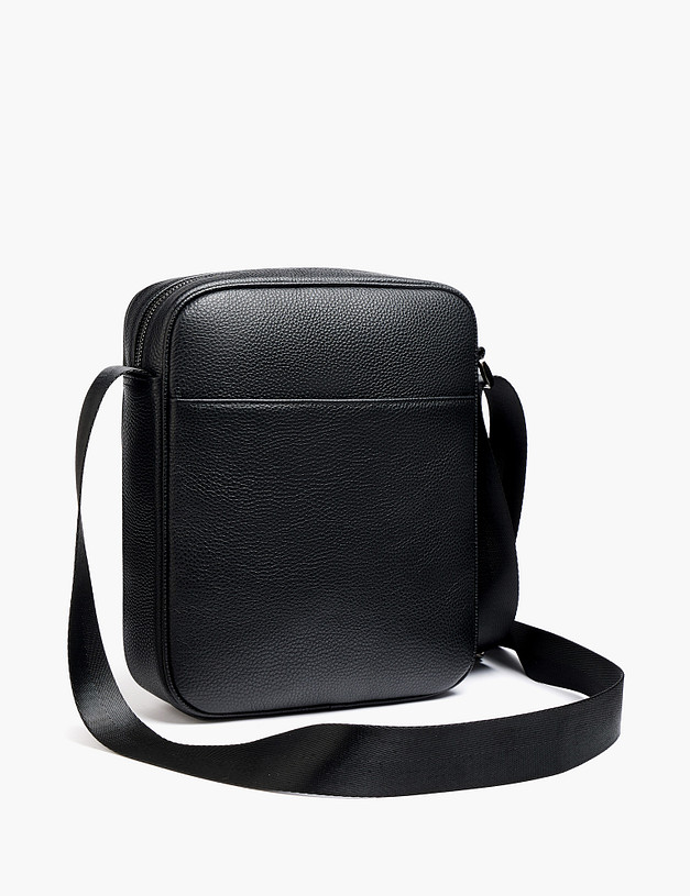 Черная мужская сумка MASCOTTE 604-6102-102 | ракурс 3