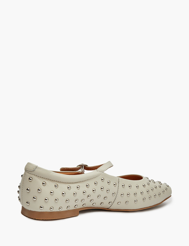 Молочные женские балетки MASCOTTE 233-514511-6551M | ракурс 3