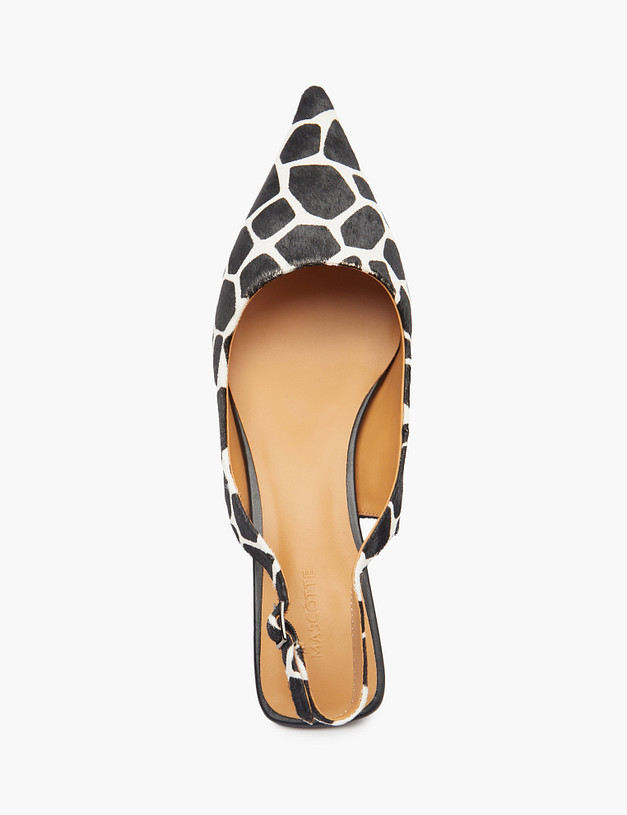 Женские туфли с анималистичным принтом MASCOTTE 100-514611-0121 | ракурс 4 Женские туфли с анималистичным принтом MASCOTTE 100-514611-0121 | ракурс 4