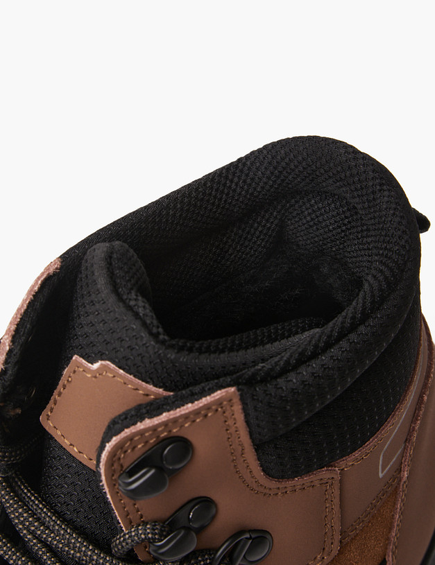 Коричневые мужские зимние хайкеры MASCOTTE 189-422851-0609 | ракурс 7