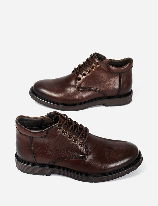 Коричневые мужские ботинки MASCOTTE 58-121722-0109 | ракурс 8