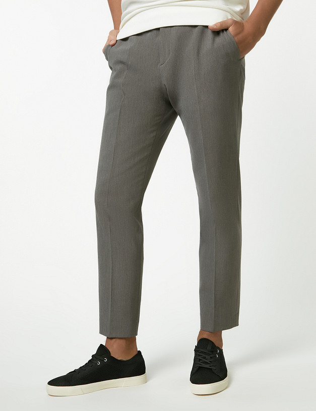 Черные мужские кеды MASCOTTE 151-210221-0202 | ракурс 1