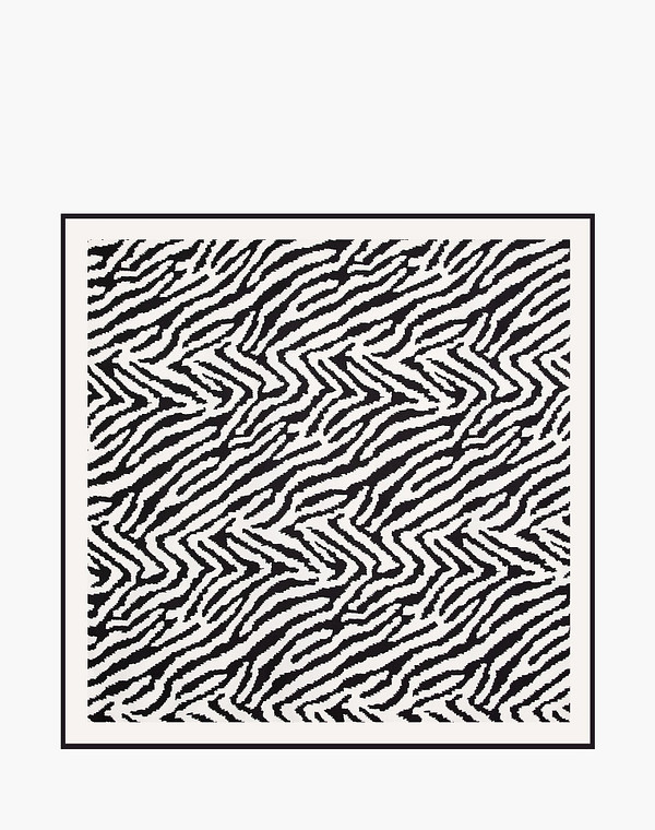 766-6116-2421 Платок женский черн/бел, Mascotte