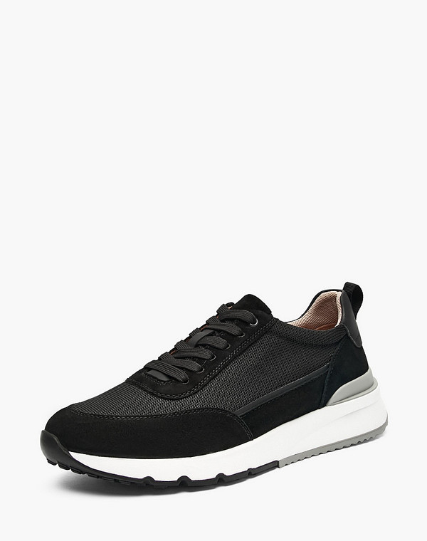 22-5150611-3205M Полуботинки для активного отдыха мужские велюр-текстиль/текстиль-нат.кожа черн, Mascotte